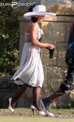 Britney Spears los du tournage de son clip Radar à Santa Barbara