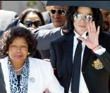 Michael Jackson et sa mère Katherine