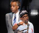 Le révérend Al Sharpton et Spike Lee rendent hommage à Michael Jackson