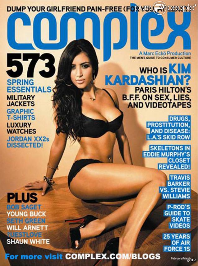 La voluptueuse Kim Kardashian en couverture de Complex ! 