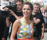 Cheryl Cole à Manchester pour la deuxième journée d'auditions de l'émission X Factor, le 4 juillet 2009