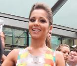 Cheryl Cole à Manchester pour la deuxième journée d'auditions de l'émission X Factor, le 4 juillet 2009