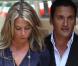 Dany Brillant accompagné de sa jolie Nathalie pour assister au mariage de Franck Dubosc et Danièle le 19 juin 2009