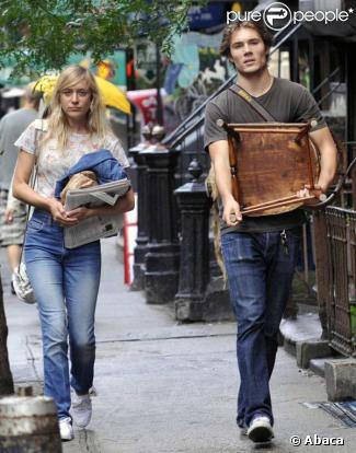 Chloë Sevigny et son boyfriend à New York