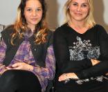 Sophie Favier avec sa fille début 2009 pendant son régime...