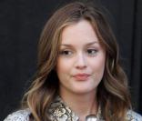 Leighton Meester sur le tournage de la saison 3 de  Gossip Girl , le 9 juillet 2009