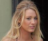 Blake Lively sur le tournage de la saison 3 de  Gossip Girl , le 9 juillet 2009