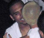 Chris Brown et Amber Rose lors de la White Party de P. Diddy