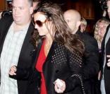 Britney Spears quittant le studio de Max Martin à Stockholm le 12 juillet 2009