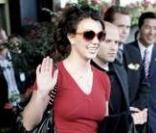 Britney Spears quittant son hôtel à Stockholm le 12 juillet 2009