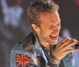 Chris Martin du groupe Coldplay