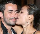 Mathieu Schreyer et Rosario Dawson, lors de la soirée de l'hôtel Mezzatone, dans le cadre du 7e Festival Global d'Ischia, en Italie, le 14 juillet 2009 !