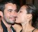 Mathieu Schreyer et Rosario Dawson, lors de la soirée de l'hôtel Mezzatone, dans le cadre du 7e Festival Global d'Ischia, en Italie, le 14 juillet 2009 !