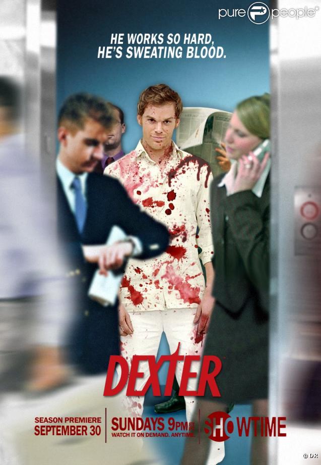 Dexter avec Michael C. Hall sur les aventures d'un expert scientifique du service médico-légal, accessoirement serial Killer 