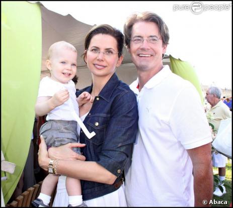 Kyle MacLachlan, sa femme et son fiston, le bonheur absolu !