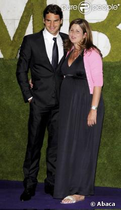 Roger Federer et sa femme Mirka... parents de jumelles !