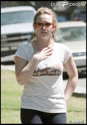Hilary Duff a Studio City le 24 juillet 2009