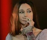 Monica Bellucci sur le tournage de son film avec Nicolas Cage