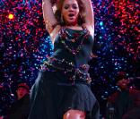 Beyoncé, souvent mise en avant, même au sein de son groupe. 