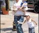Gwen Stefani, en maman heureuse, avec ses deux fils. 