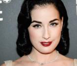 Dita Von Teese lors du festival de Salzbourg, en juillet 2009