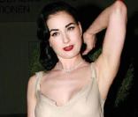 Dita Von Teese lors du festival de Salzbourg, en juillet 2009