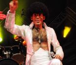 Bobby Farrell (Boney M) s'est produit sur la scène de Brive Plage à Brive la Gaillarde (31 juillet 2009)