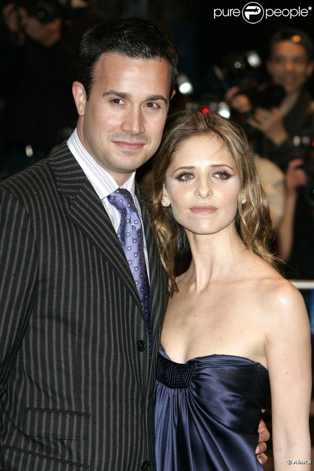 Sarah Michelle Gellar et son mari Freddie Prinze Jr. 