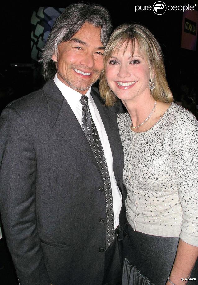 Olivia Newton-John et Patrick McDermott, son ancien compagnon porté disparu en mer en 2005 