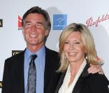 Olivia Newton-John et son mari John Easterling en 2009 