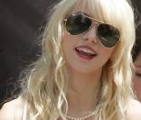 Taylor Momsen sur le tournage de Gossip Girl 