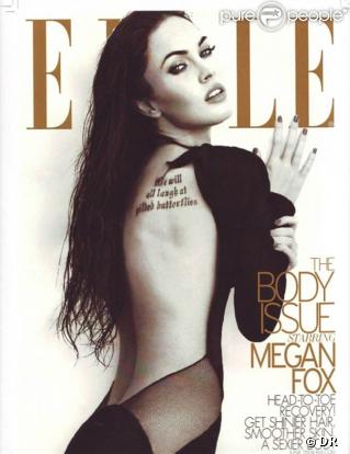 Megan Fox, très belle en couverture de  Elle  ! 