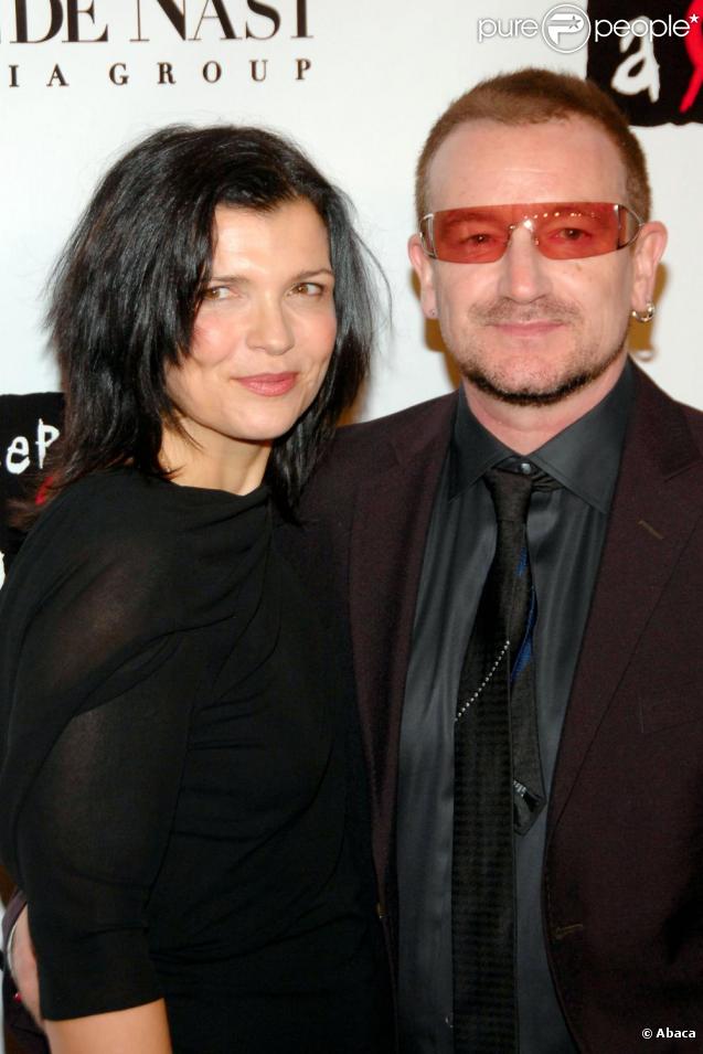 Ali Hewson et Bono