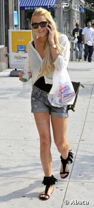 Linsday Lohan a retrouvé la forme mais pas son look
