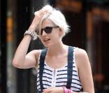 Agyness Deyn à New York. 19/08/09