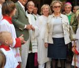 Jacques et Bernadette Chirac à Saint-Tropez Août 2009