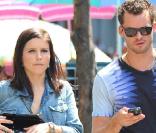 Sophia Bush dans les rues de New York avec un ami