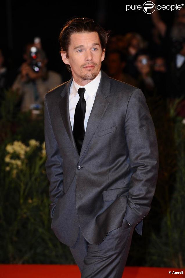 Ethan Hawke, à l'occasion de l'avant-première de  L'élite de Brooklyn , lors de la 66e Mostra de Venise, le 8 septembre 2009 !