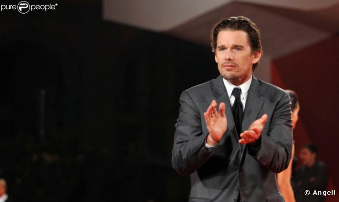 Ethan Hawke, à l'occasion de l'avant-première de  L'élite de Brooklyn , lors de la 66e Mostra de Venise, le 8 septembre 2009 !