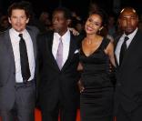 Ethan Hawke, Wesley Snipes, Shannon Kane et Antoine Fuqua, à l'occasion de l'avant-première de  L'élite de Brooklyn , lors de la 66e Mostra de Venise, le 8 septembre 2009 !