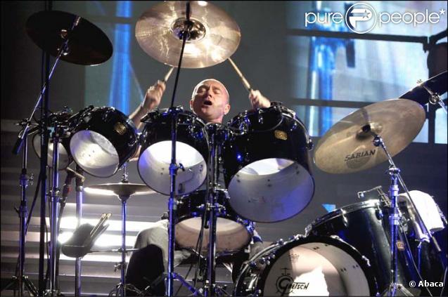 Phil Collins en concert en Italie en juillet 2004 