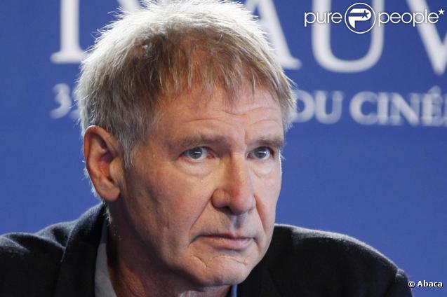 Harrison Ford invité d'honneur du Festival du film américain à Deauville avec sa compagne la comédienne Calista Flockhart. Il a donné une conférence de presse aujourd'hui le 12 septembre 2009 