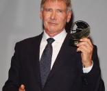 Harrison Ford et Calista Flockhart en amoureux sur le tapis rouge de Deauville, l'émotion d'Harrison...