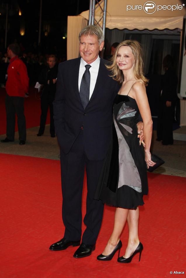 Harrison Ford et Calista Flockhart en amoureux sur le tapis rouge de Deauville, l'émotion d'Harrison...