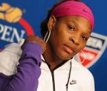 Serena Williams lors de sa demi-finale à l'US Open 2009