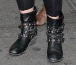 Mischa Barton arrivant à la Mercedes Benz Fashion Week, le 12 septembre 2009