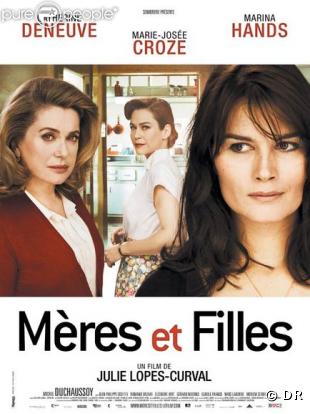 Marie-Josée Croze, Catherine Deneuve et Marina Hands dans Mères et filles (2009)