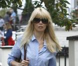 Claudia Schiffer à Londres le 11 septembre 2009
