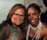 Kelly Rowland et Fern Mallis au défilé Jill Stuart à New York le 14 septembre 2009