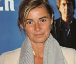 Anne Consigny lors de la première à Paris le 15 septembre 2009 du film Le Dernier pour la route